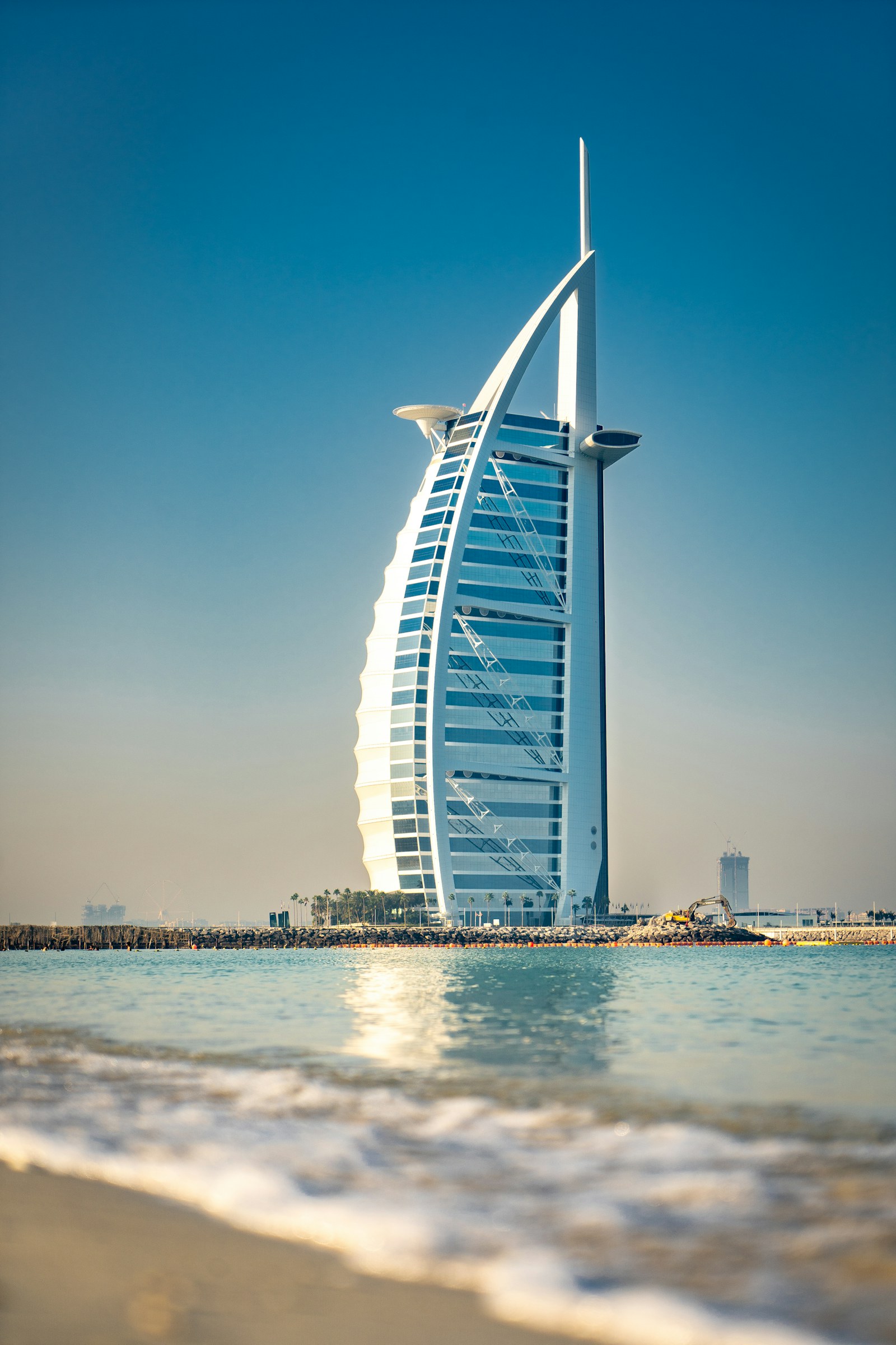 Dubai business district skyline